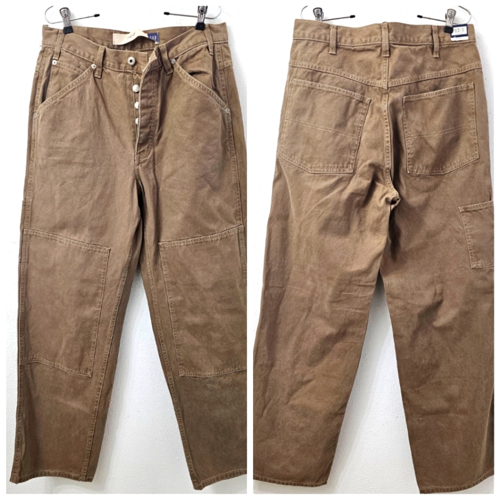 NWT RARE 90's GAP Miner Double Knee Button Fly Grunge Skater Utility Jean